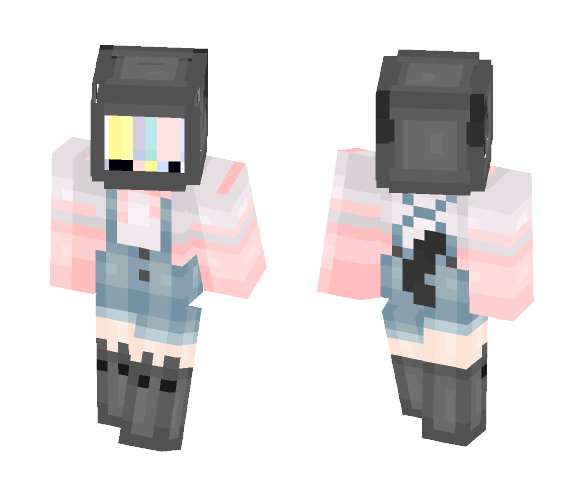Download Free Error || Requested oc Skin for Minecraft image 1 Error || Requested oc - Female Minecraft Skins - image 1
