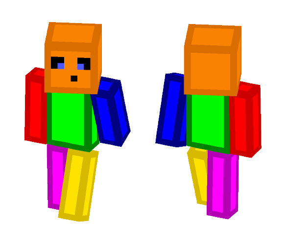 Rainbow Slime - Male Minecraft Skins - image 1