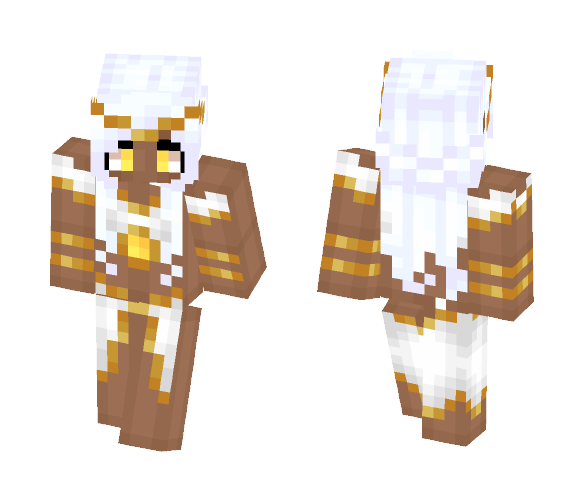 Sun or Moon goddess 1.7 - Female Minecraft Skins - image 1