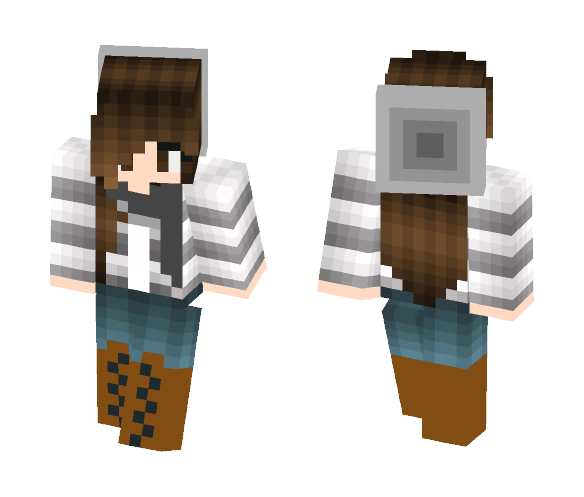Winter Girl - Girl Minecraft Skins - image 1