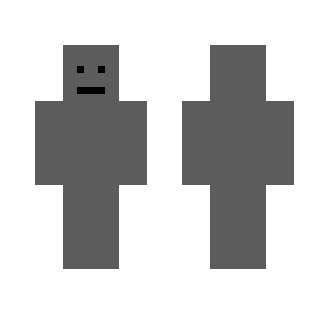 Grey Face - Interchangeable Minecraft Skins - image 2