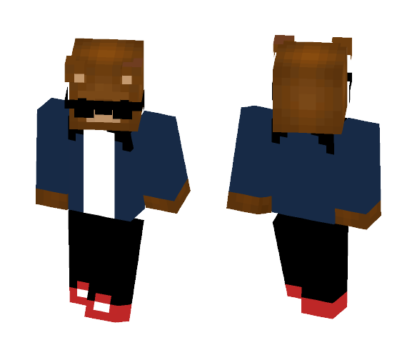 Cool Bear - Interchangeable Minecraft Skins - image 1