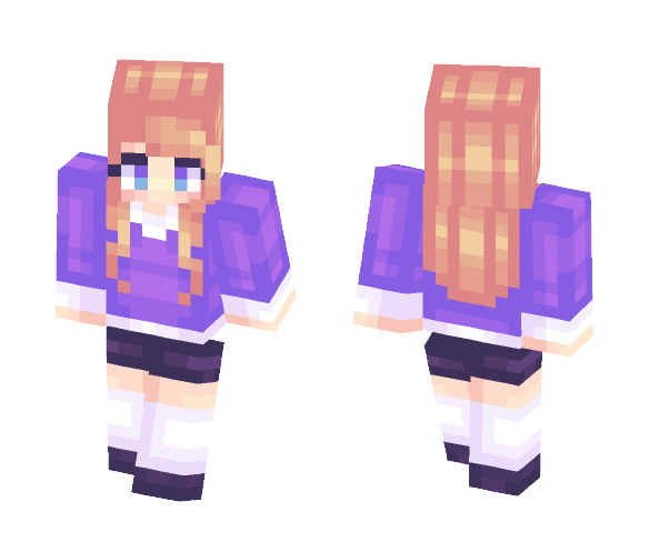 purple - Female Minecraft Skins - image 1