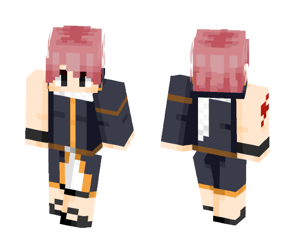 Natsu - Fairy Tail - Request - Male Minecraft Skins - image 1