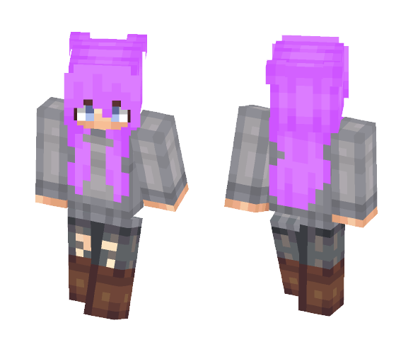 Idk, something ._. | ANNA - Female Minecraft Skins - image 1