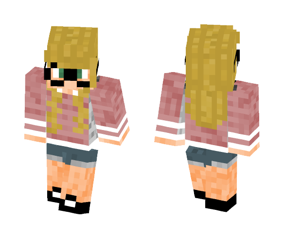 Download Free School Girl ~Earth Girl Skin~ Skin for Minecraft image 1 School Girl ~Earth Girl Skin~ - Girl Minecraft Skins - image 1