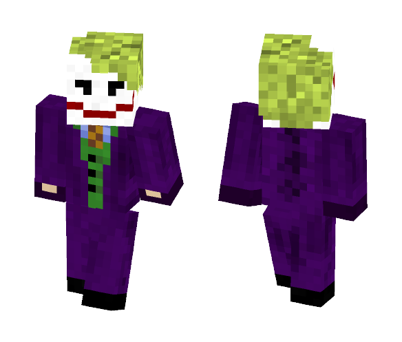(Heath Ledger) Joker - Male Minecraft Skins - image 1
