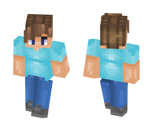 Reshading a Steve skin - Male Minecraft Skins - image 1