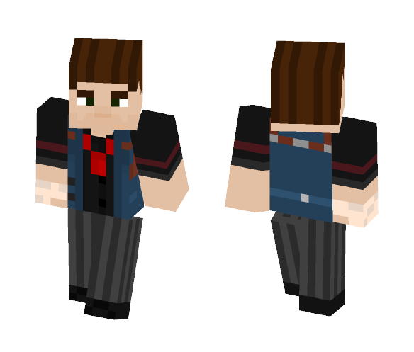 Booker Dewitt-Bioshock: Infinite - Male Minecraft Skins - image 1