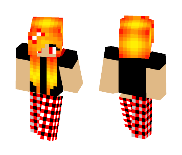 Ignis Flame Tokito - Female Minecraft Skins - image 1
