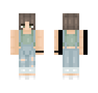 Overall babe | Wervy INFO IN DESC - Female Minecraft Skins - image 2