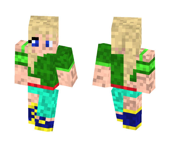 Download Free Male Female Hybrid Skin for Minecraft image 1 Male Female Hybrid - Interchangeable Minecraft Skins - image 1