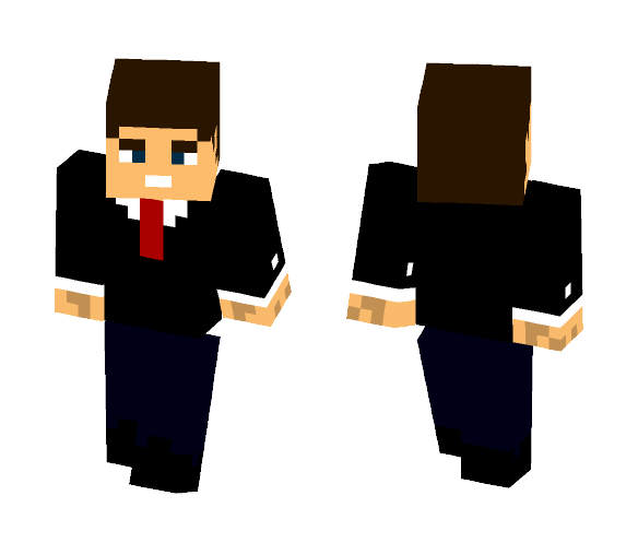 Bruce Wayne - Male Minecraft Skins - image 1