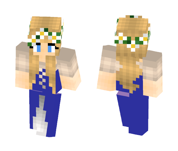 Medieval girl - Girl Minecraft Skins - image 1