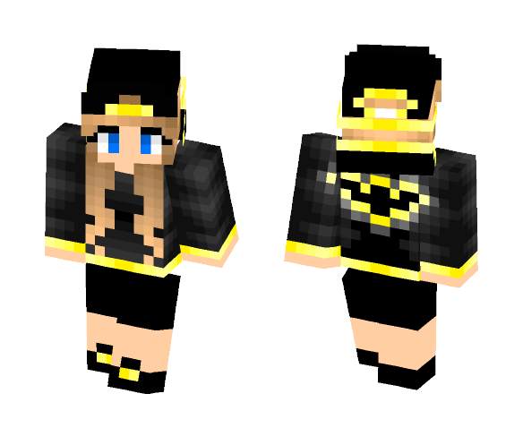 Batman girl - Batman Minecraft Skins - image 1