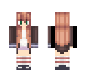 Chestnut hair