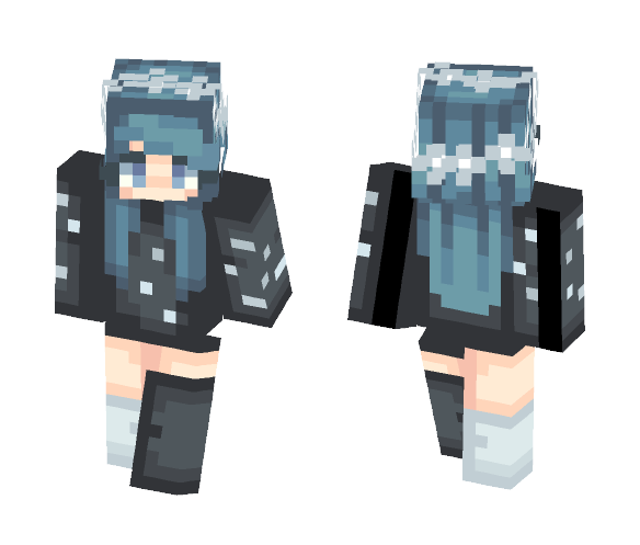 Night Sky // ST - Female Minecraft Skins - image 1