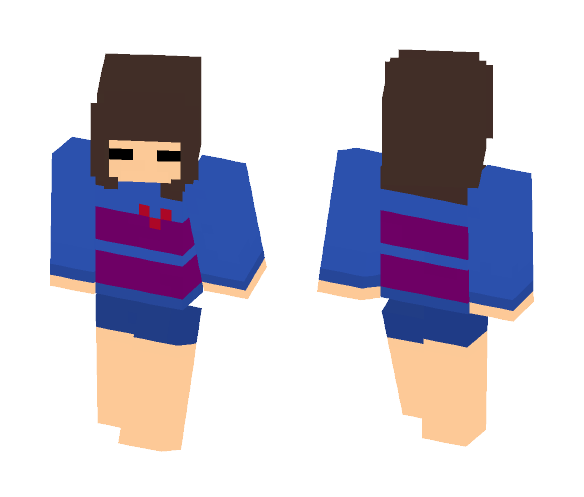 Frisk - Interchangeable Minecraft Skins - image 1