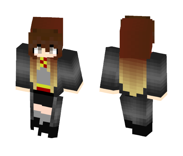 Hogwarts Girl (Griffindor) - Girl Minecraft Skins - image 1