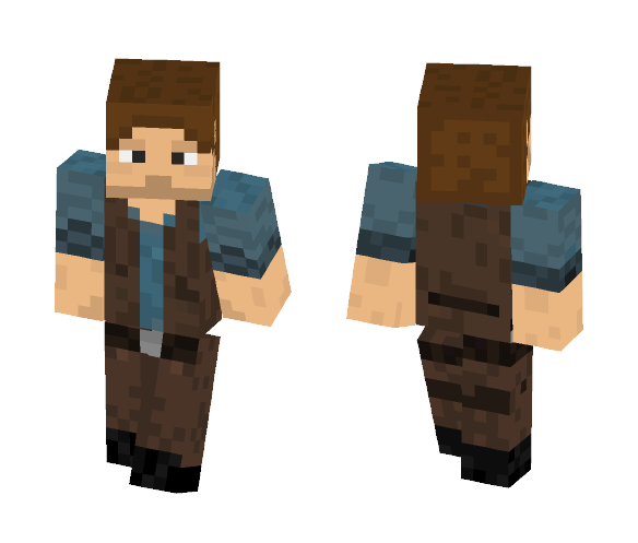 Owen Grady Skin Download - Male Minecraft Skins - image 1