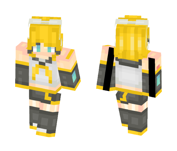 Kagamine Rin - Female Minecraft Skins - image 1