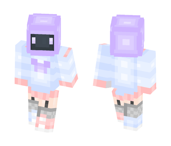Download Free Echo || oc Skin for Minecraft image 1 Echo || oc - Female Minecraft Skins - image 1