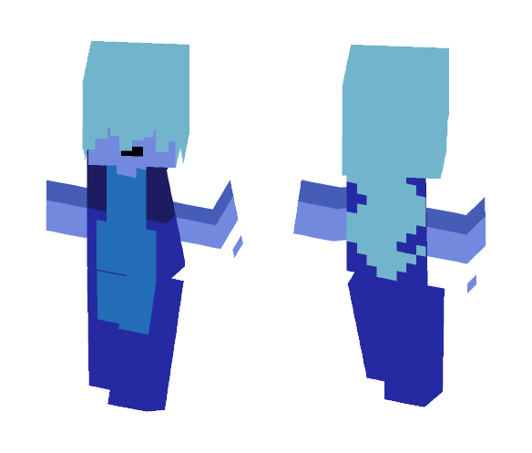 SAPPHIRE!!!! ~ Steven Universe~ - Female Minecraft Skins - image 1