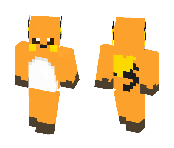 Raichu (Edit) - Interchangeable Minecraft Skins - image 1
