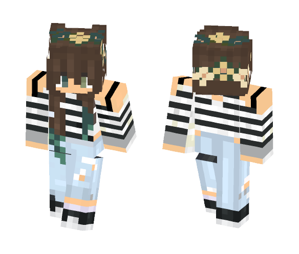 For Prrrty Girls Onleeee - Female Minecraft Skins - image 1