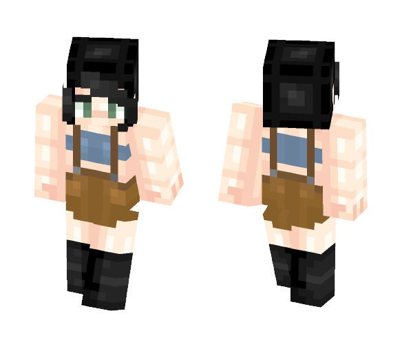 New Hairshading -ugly- - Female Minecraft Skins - image 1