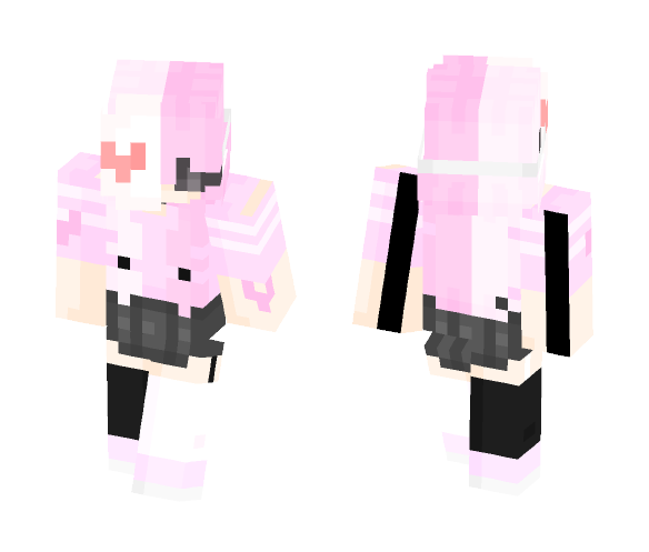 Whats Love? Oh? It's Horrible | Oc - Female Minecraft Skins - image 1