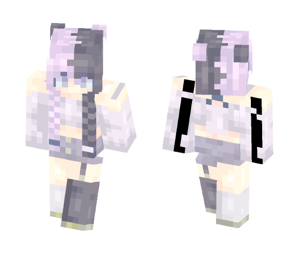 Pastel Goth - Female Minecraft Skins - image 1