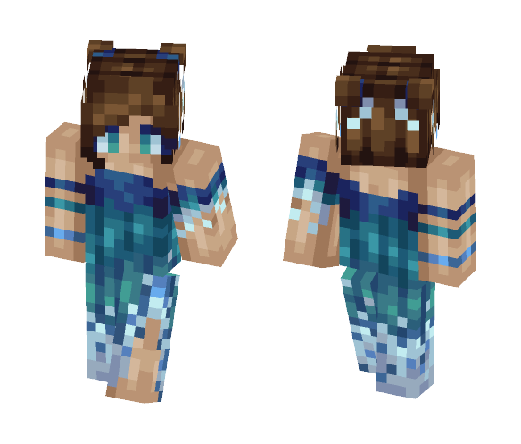 Waterfall - Female Minecraft Skins - image 1