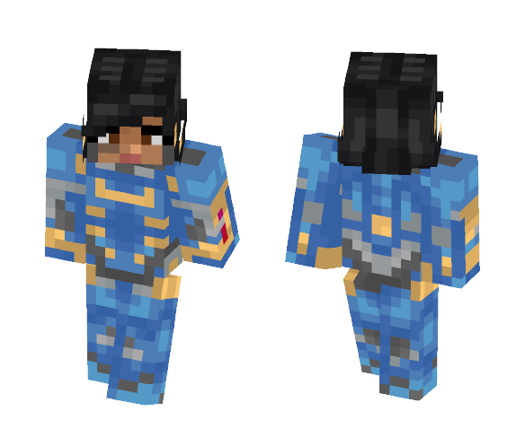 Pharah [OVERWATCH] - Female Minecraft Skins - image 1