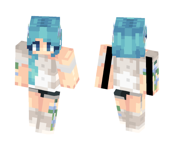 Pretty girl - Girl Minecraft Skins - image 1