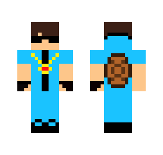 Squirtle Swag Man - Male Minecraft Skins - image 2