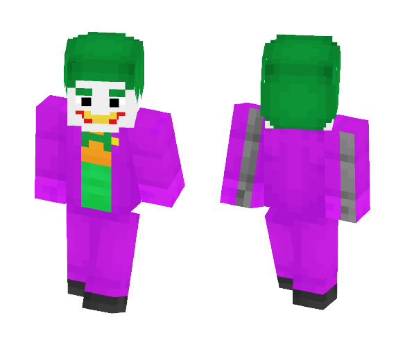The Joker - Comics Minecraft Skins - image 1
