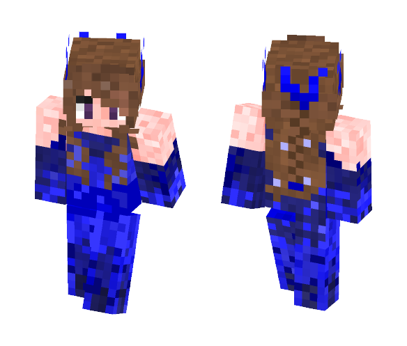 Girl (Waterbender) - Girl Minecraft Skins - image 1