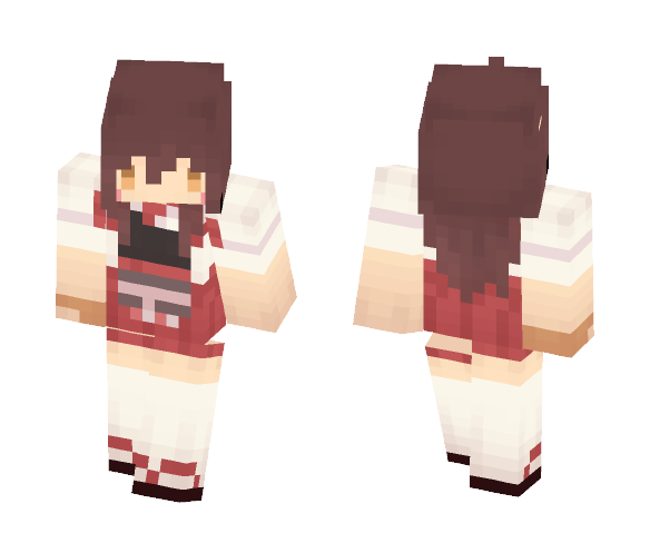 Kan collection | Akagi ♥ - Female Minecraft Skins - image 1