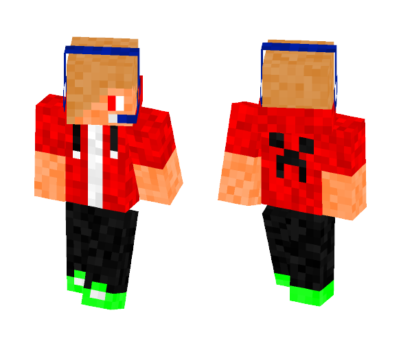 Cool Gamer! - Male Minecraft Skins - image 1