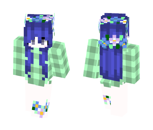Nature Girl - Girl Minecraft Skins - image 1
