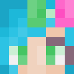 Colorful Girl [Alex Model] - Girl Minecraft Skins - image 3