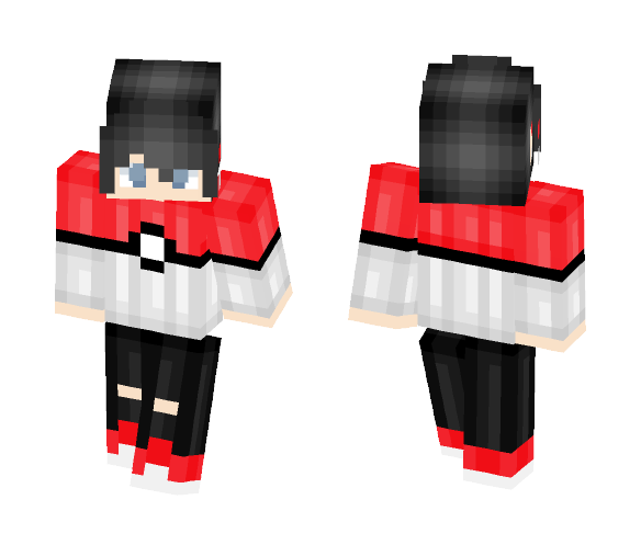 Pokemon Sweater - Male Minecraft Skins - image 1