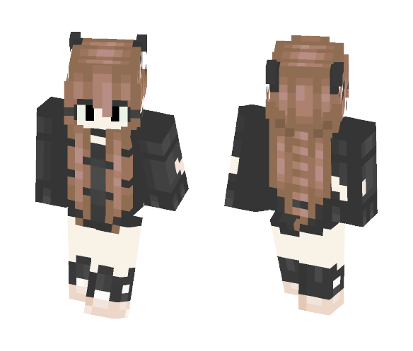 Wolf girl - Girl Minecraft Skins - image 1