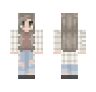 Hana the Hipster - Female Minecraft Skins - image 2
