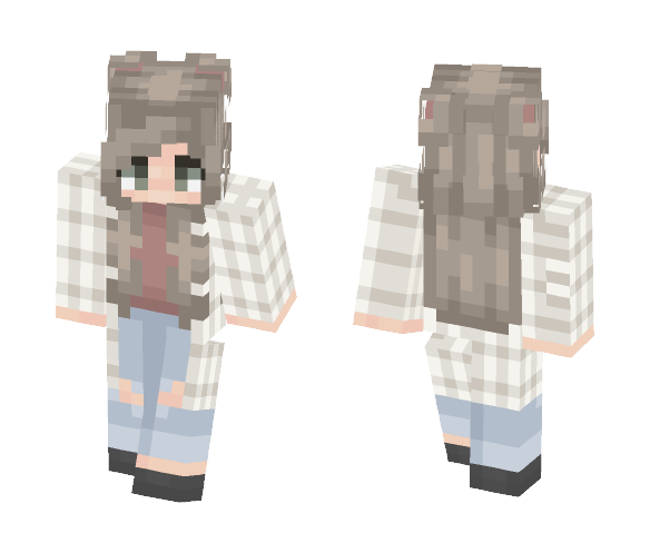 Hana the Hipster - Female Minecraft Skins - image 1