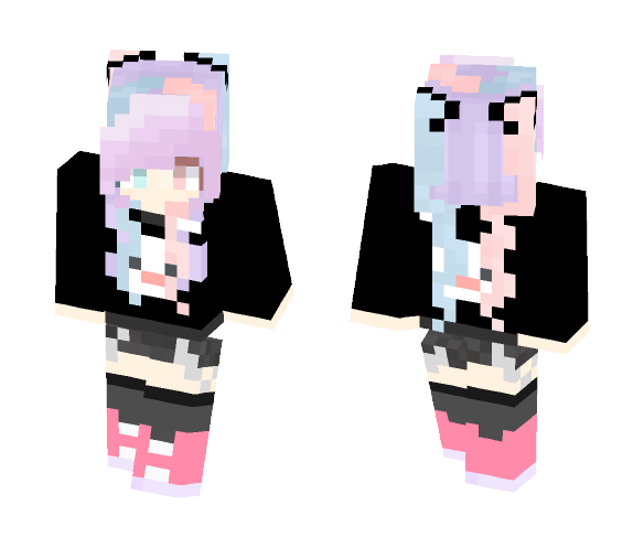 Download Free Pastel Girl Skin for Minecraft image 1 Pastel Girl - Girl Minecraft Skins - image 1