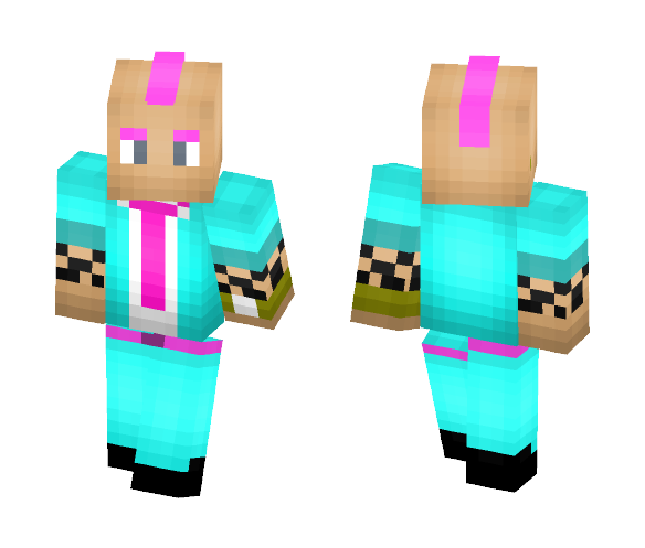 Mohawk Gangster Dude - Male Minecraft Skins - image 1