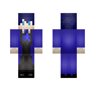 A Guy In A Blue Suit Thing?