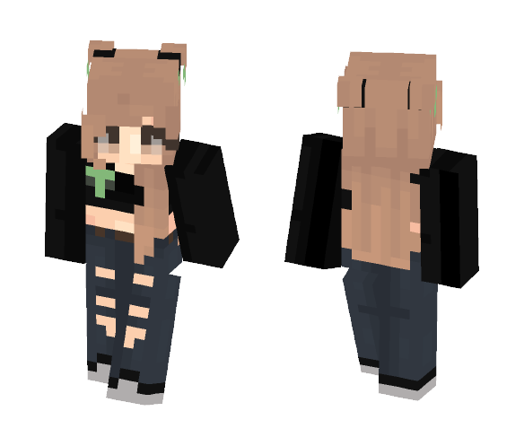 Cutie Pie Alian Lover - Female Minecraft Skins - image 1